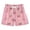 Pink Bows and Strawberries, variant on Kids' Beach Pants Comfortable Swim Trunks Pink Bows and Strawberries Shorts for Pool Vacation and Lounge Wear 2T