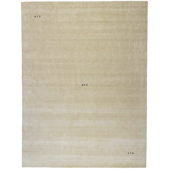 Cream Tribal 8X10 Gabbeh Modern Rug