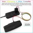 thumbnail image 4 of 6.6FT 2-in-1 USB-A/C to Type-C Charging Cable Compatible with JBL Charge 4, Charge 5, Charge 6, Flip 5, Flip 6, Flip 7, Pulse 4, Pulse 5, Clip 4, Clip 5, JRPOP Bluetooth Speakers, Charge Power Cord, 4 of 6