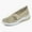 Khaki, variant on Women Casual Shoes Walking Shoes Footwear Slip On Sneakers Foam Soft Sole Arch Support For Daily Walking ,Us Size:9