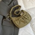 thumbnail image 3 of Bolso Bandolera para Mujer Con Correa Cordón Fruncido Y Lazo Al Aire Libre, 3 of 9