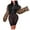 Brown, variant on Fesfesfes Coat for Women Jacket Down Padded Solid Jacket Zipper Slim Fit Warm Patchwork Jacket Sale Clearance