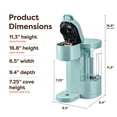thumbnail image 6 of Keurig K-Express Essentials Seafoam Green Single-Serve K-Cup Pod Coffee Maker, 6 of 15