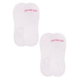 thumbnail image 3 of On the Go Women's Invisible Socks (6 Pair Pack, 2 White, 1 Black Combo), 3 of 5