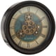 thumbnail image 1 of Reloj de pared Bulova Industrial Motion 12,8 negro envejecido, 1 of 3