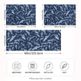 thumbnail image 2 of Yayeee Pillowcase Standard Size Set of 2 Satin Wrinkle Resistant Envelope Pillow Case, Watercolor Shark Pattern, 2 of 8