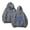 Dark Gray, variant on TIANZEN Womens Casual Long Sleeve Graphic Tee Shirts Hooded Sweatshirts Pullover Tops For Women Tunic Jacket