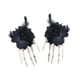 thumbnail image 5 of 2 piezas de pinzas para el cabello de Halloween, pasadores para el cabello grueso y Negro, 5 of 9