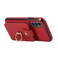 thumbnail image 3 of for Samsung Galaxy A14 5G Case, Elegant Minimalist Wallet Case with Ring Kickstand and Shoulder Strap, Shockproof Stylish Protective Durable PU Leather Cover for Samsung Galaxy A14 5G, Red, 3 of 7