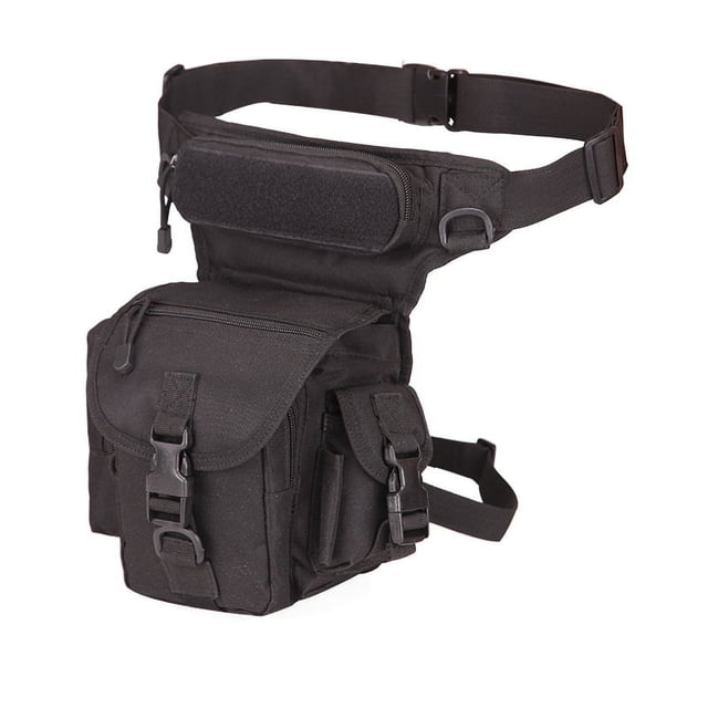 Riñonera para montañismo al aire libre, bolsa para la pierna para pesca, equitación, acampada, camuflaje, táctica, para colgar en la pierna, bolsa para la pierna para deportes de fotografía