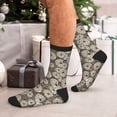 thumbnail image 7 of KLL Dandelion Flower Print Cool Socks Men's Women's Crew Socks Funny Crazy Novelty Stockings, 7 of 7