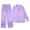 Light Purple, variant on Matching Family Pajamas Christmas Satin Christmas Pjs Holiday Long Sleeve Button down Sleepwear Mom and Son Matching Outfits Christmas Pajamas for Kids