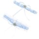 thumbnail image 3 of 1 Set of Wedding Bridal Garter Set Elasticity Leg Belt Stretchy Bride Leg Ring Bridal Decor, 3 of 4