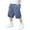 Blue, variant on HNMKIU Boys Casual Stretch Cargo Shorts for Youth Outdoor Adventure and Everyday Play Comfort Khaki,6-7 Years