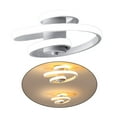 thumbnail image 1 of Luces de tejado modernas Pantallas de lámpara Lámpara LED creativa Iluminación para hogar de aluminio regulable Luz tricromática para sala de Tricromático blanco Colco Luces de techo, 1 of 8
