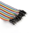 thumbnail image 3 of Cable de línea desmontable macho a macho, 20 cm, colorido, 40 pines, cable de línea desmontable macho a macho, cables de cinta multicolor, mayor durabilidad, 3 of 4