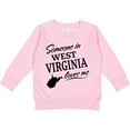 thumbnail image 2 of Inktastic Someone in West Virginia Loves Me Toddler Sweatshirt, 2 of 4