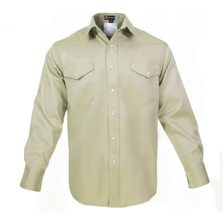 Flame Resistant FR Shirt – 88%C/12%N – 7 oz (Best Flame Resistant Clothing)