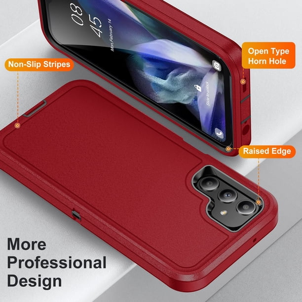 Funda de protección dura de grado militar para Samsung Galaxy A14, A54G, 5G, A13, A53, A04S, S23, Ultra, S22 Plus, accesorios para teléfonos móviles Capa xuanjing unisex