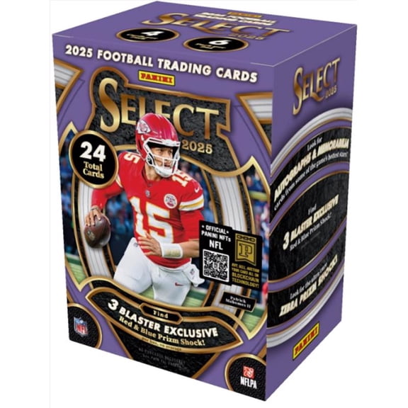 2025 Panini Select Football Blaster Box - Case of 20 Boxes