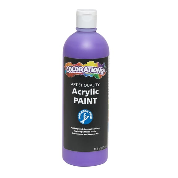 Colorations Paraben-Free Acrylic Paint - 16 oz. Purple
