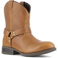thumbnail image 1 of FRYE Supply Women's Harness Steel Toe Pull On Work Boot Brown  - FR40602F, 1 of 2