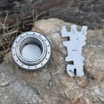 thumbnail image 2 of Lixada Portable Titanium with Lid Cross Stand Rack Outdoor Camping Hiking Backpacking Cooking, 2 of 7