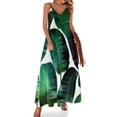 thumbnail image 1 of Hojas de plátano #redbubble #lifestyle Vestido sin mangas Vestidos para mujer Vestido largo Vestido de fiesta, 1 of 7