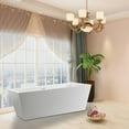 thumbnail image 5 of Vanity Art 59'' x 30'' Freestanding Soaking Bathtub, 5 of 5