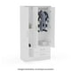 thumbnail image 2 of Ropero Mobi Jacaranda con 2 gavetas color Blanco, 2 of 4