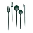Efavormart 50 Pack | Hunter Emerald Green Heavy Duty Plastic Utensil ...