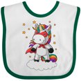 thumbnail image 3 of Inktastic Super Unicorn Boys or Girls Baby Bib, 3 of 4