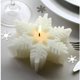 thumbnail image 2 of Molde de silicona de copo de nieve de Navidad, Kit de fabricación de velas, jabón hecho a mano, aromaterapia, yeso, resina, hielo, regalos de decoración del hogar, 2 of 4