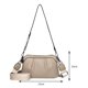 thumbnail image 3 of Bolsa De Hombro Bolsa de hombro de cuero PU de almohada suave para mujer para el ocio diario (gris) Sywqhk Para Estrenar, 3 of 8