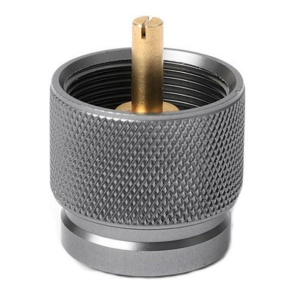 Birdeem Outdoor American Propane Gas Tank Adapter Flat Gas Tank Adapter Converter Butane Gas Connector Gas Tank Adapter