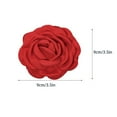 thumbnail image 3 of Walbest 3D Rose Flower Hair Claw Anti-slip Teeth Strong Grip Back Head Hair Clip Large  Shower Hair Claw Hair Accessories, 3 of 8