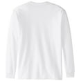 thumbnail image 3 of Carhartt Mens Workwear Midweight Jersey Pocket Long-Sleeve T-Shirt, White, XL, 3 of 3