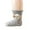 Grey, variant on Krdevn Toddler Kids Solid Ruffle Cuff Ankle Socks 3D Fluffy Poodle Dog Cartoon Decorative Socks for Baby Girls Size:3-5 Years