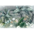 thumbnail image 2 of Muravie Bird and Flower Tropical Wallpaper, 2 of 4
