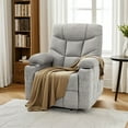 thumbnail image 5 of MCombo Power Lift Recliner Chair with Extended Footrest for Elderly People, Fabric 7287 (Light Grey, Medium-Regular), 5 of 8