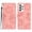 Pink, variant on for Samsung A42 5G Case, Lovely Flower Embossed PU Leather Magnetic Wallet with Stand Holder Flip Cover with Card Slots & Strap Compartment for Galaxy A42 5G for Women Girls,Blue