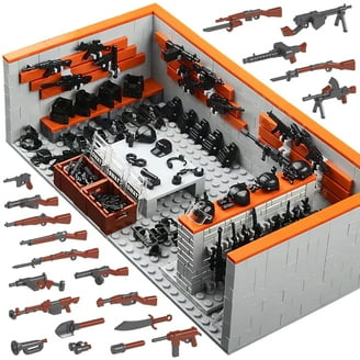 NAYIHOOP Military Base Building Sets Battle Brick Armory Swat Team