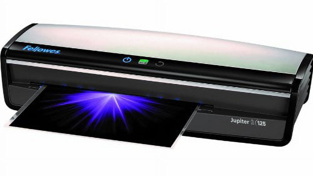 Fellowes, FEL5734101, Jupiter2 125 Laminator &amp; Pouch Starter Kit, 1, Black,Silver