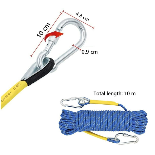 Rongmo Emergency Survival Rope Outdoor Climbing Rope Escape Rope Other Blue And Yellow