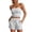 Grey, variant on Loose Casual Sports Shorts With Built In Padded Bra Activewear Two Piece Outfit Swim Suit