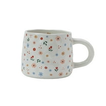Mainstays Stoneware 13.5oz Floral Mug