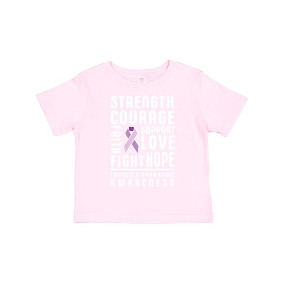 Inktastic Turners Syndrome Awareness Strength Courage Support Boys or Girls Toddler T-Shirt