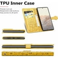 thumbnail image 5 of for Google Pixel 6 (6.4 Inch) Cartoon Cute Wallet Case,Cat Dog Style Flip Phone Cover with ID Card Holder PU Leather Cases for Google Pixel 6 MG Yellow, 5 of 15