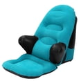 thumbnail image 1 of Soidarity Nueva silla inflable para acampar, bolsa perezosa para exteriores, ultraligera, para playa, Camping, silla de viaje, cama de aire, tumbona, silla carpas Azul Soidarity OD000784-02B, 1 of 6