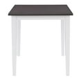 thumbnail image 3 of Table à manger d'intérieur bicolore blanc-gris CorLiving Michigan pour 4 personnes, 3 of 7